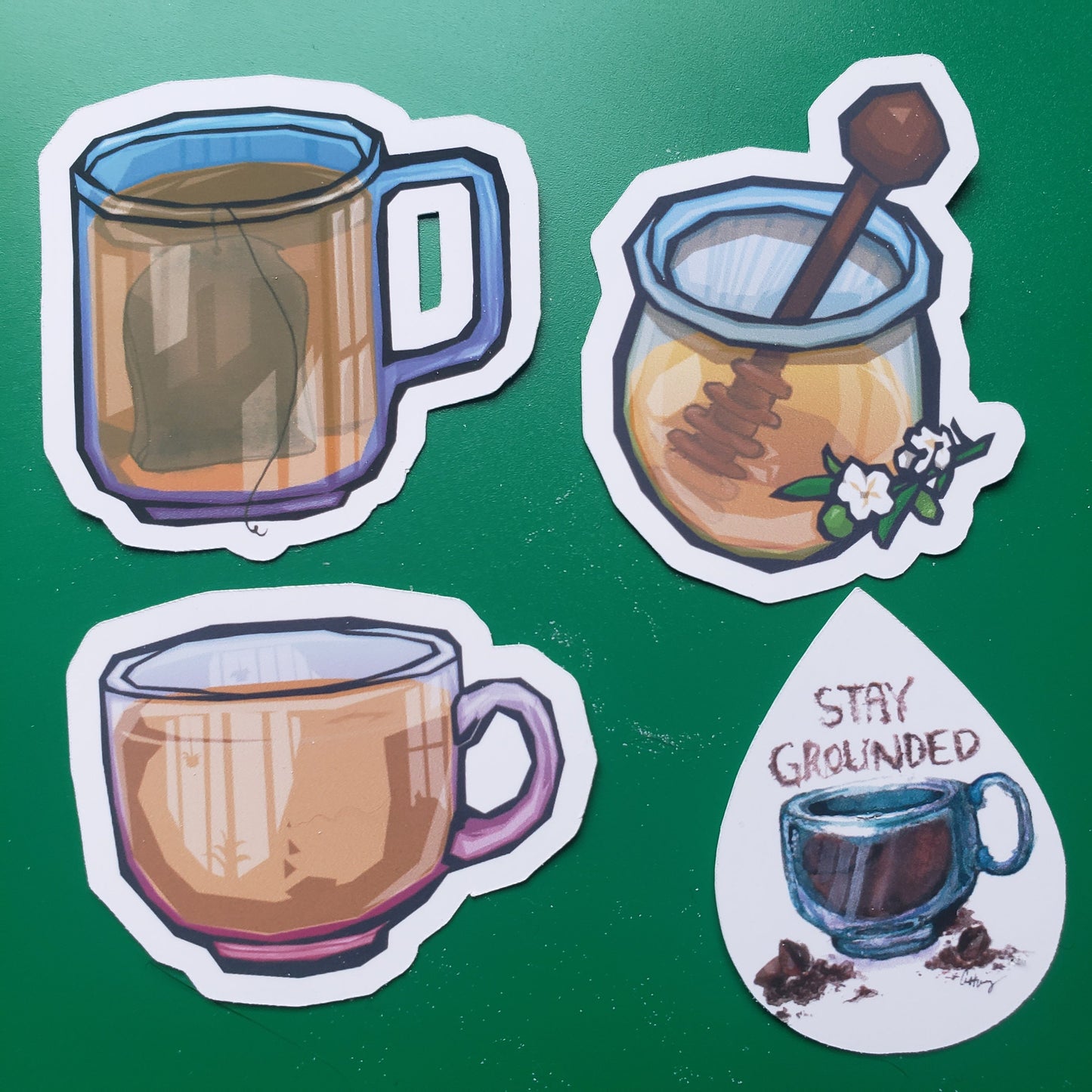 Coffee & Tea Sticker Pack | You choose stickers!